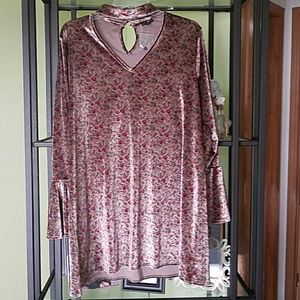 Gorgeous velvet tunic style dress